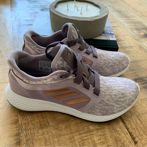 Adidas Women's Edge Lux 3 Running Shoe Soft Vision Copper metallic Vision Sz 7.5 - Picture 7 of 12